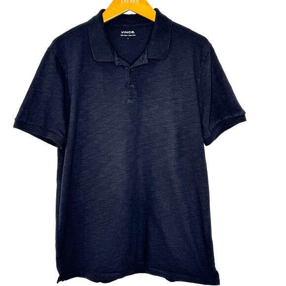 Vince Other - Vince Cotton 3 Button‎ Collared Polo Shirt